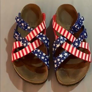 Birki’s Stars and Stripes sandals